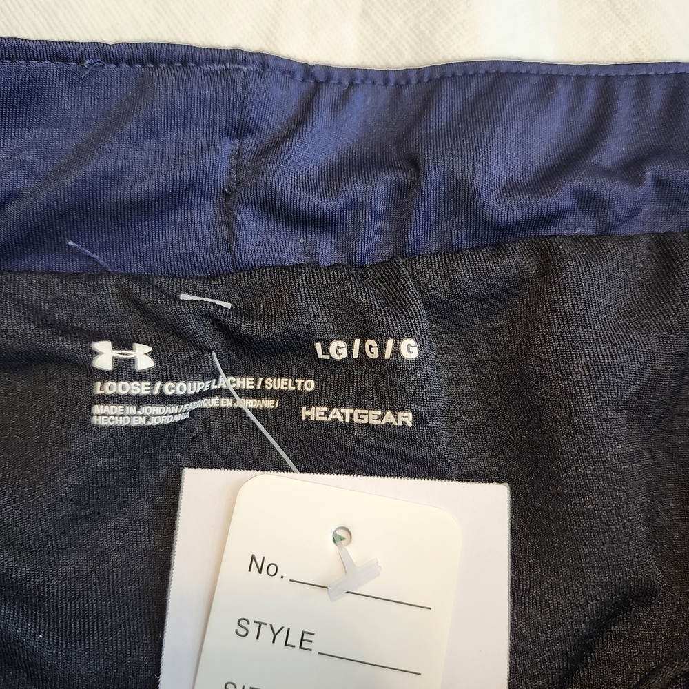 Under Armour Women's Navy Blue Athletic Shorts - Picture 7 of 8